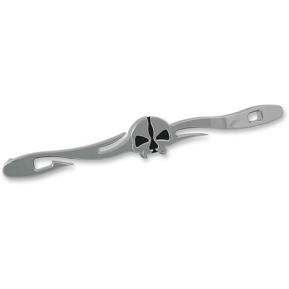 Drag Specialties 1601-0493 Split Skull Custom Shift Linkage - Chrome
