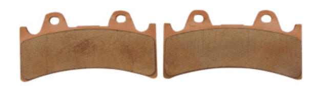 Drag Specialties 1721-2468 Premium Sintered Metal Brake Pads - Six-Piston Jaybrake
