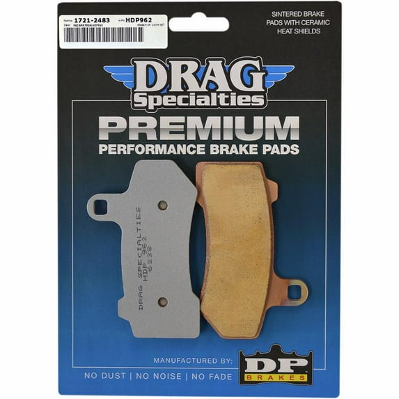 Drag Specialties 1721-2481 Premium Sintered Metal Brake Pads