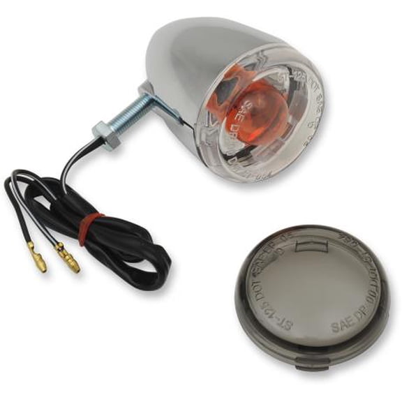 Drag Specialties 2020-1379 DOT-Compliant Rear Turn Signal - Chrome