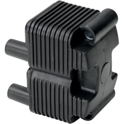 Drag Specialties 2102-0225 Single Fire Ignition Coil - 0.5 OHM - Black