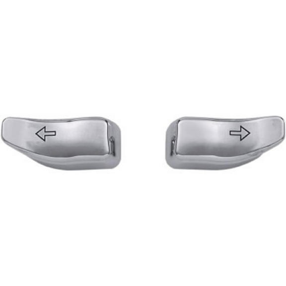 Drag Specialties 2106-0365 Turn Signal Switch Extensions - Chrome