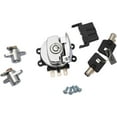 thumbnail image 1 of Drag Specialties 2106-0407 Side Hinge Ignition Switch and Saddlebag Lock Kit - Chrome, 1 of 1