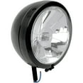 thumbnail image 1 of Drag Specialties 4-1/2" Diamond-Style Gloss Black Spotlight Clear (2001-0558), 1 of 1