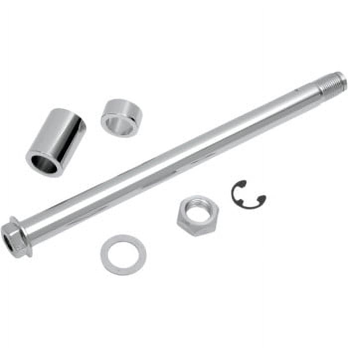 Drag Specialties Axle Rear Chrome for 08-18 XL 0214-0851