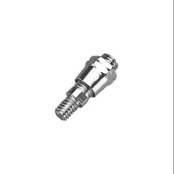 Drag Specialties Chrome Left-Hand Thread Yamaha Mirror Adapter (DS-302149)