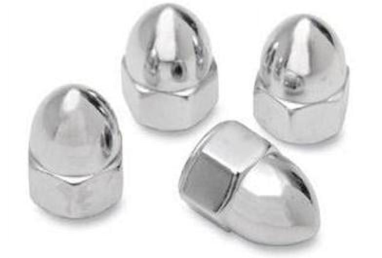 Drag Specialties DS-190324 Chrome Ware Acorn Nuts - 7/16in.-14