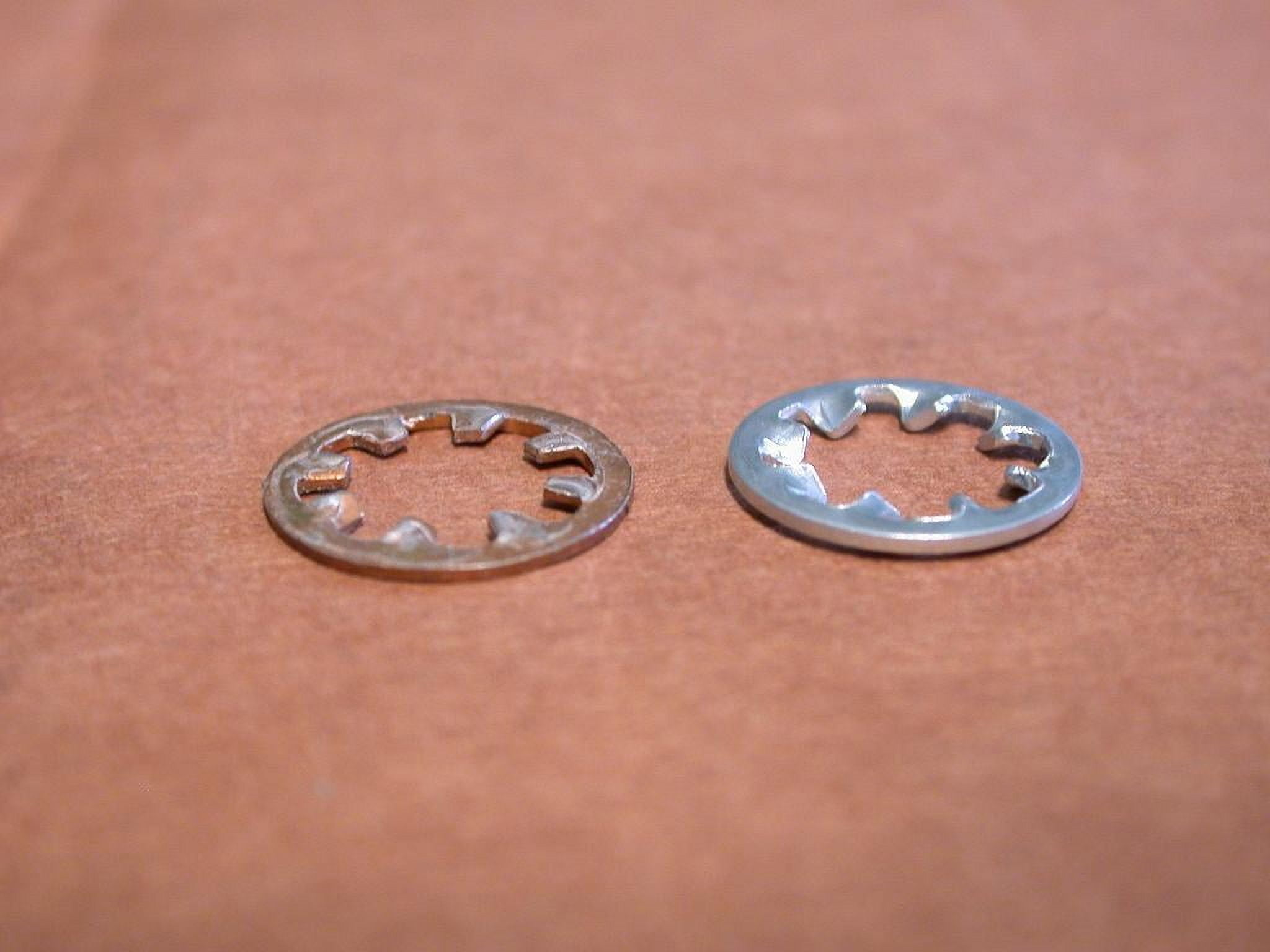 Drag Specialties DS-190507 Chrome Inside Star Washers - 5/16in.