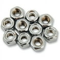 thumbnail image 1 of Drag Specialties DS-190526 Chrome Nylon Insert Nuts - 5/16in.-18, 1 of 1