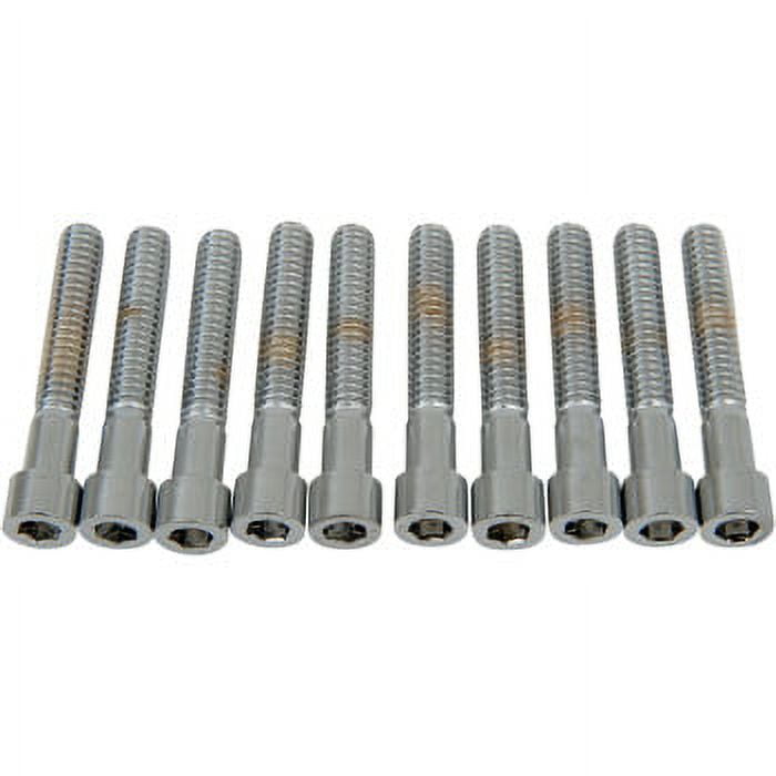 Drag Specialties DS-190550S Coarse-Thread Socket-Head Bolts - 5/16in.-18 x 2in.