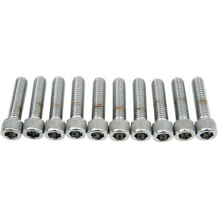Drag Specialties DS-190552 Coarse-Thread Socket-Head Bolts - 3/8in.-16 x 3/4in.