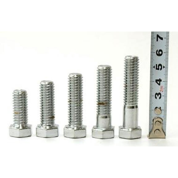 Drag Specialties DS-190624 Coarse-Thread Hex-Head Bolts - 3/8in.-16 x 2in.