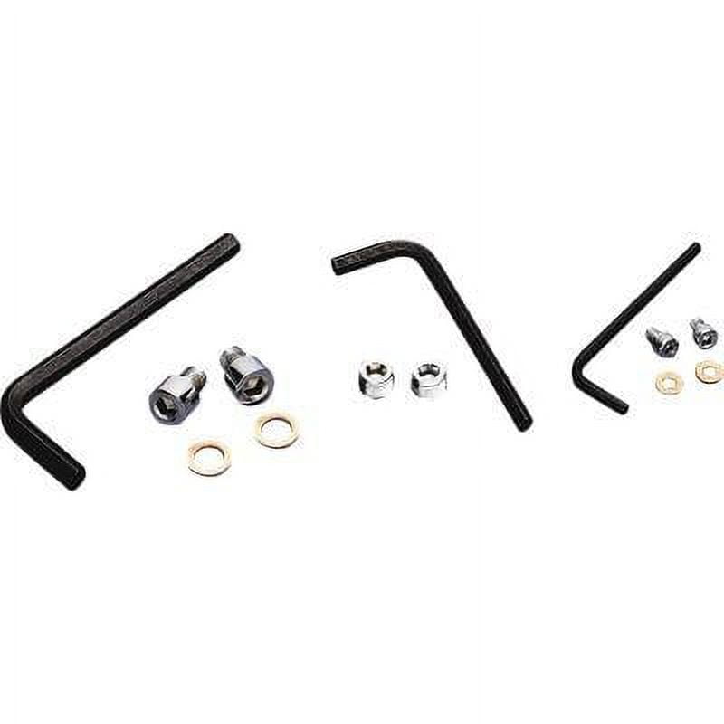 Drag Specialties DS-190787 Individual Chrome Socket-Head Bolt Set - Knurled