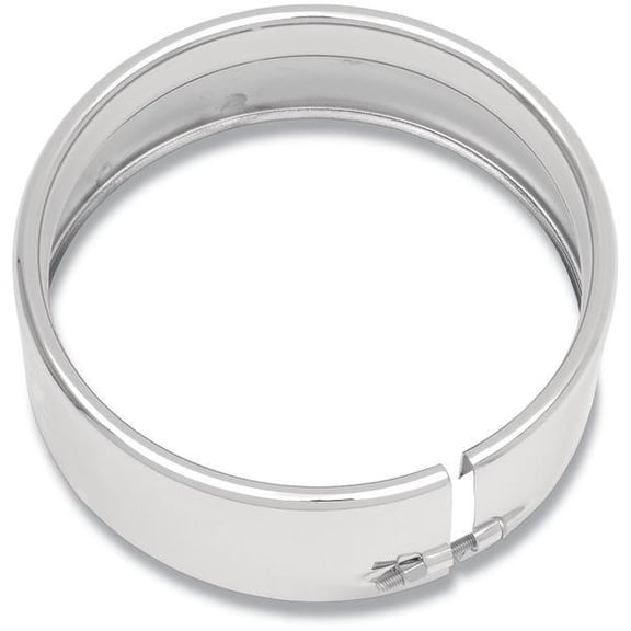 Drag Specialties DS280866 Extended Headlight Trim Ring - 1.8in