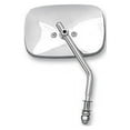 thumbnail image 1 of Drag Specialties Die-Cast Mirror Standard Chrome (DS-302108), 1 of 2