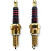 Drag Specialties Iridium Spark Plugs 2-Pack CR9EIX/RG6HCC (2103-0359)