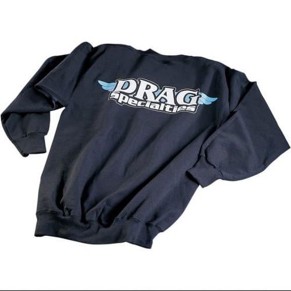 Drag Specialties Mens Pullover Sweatshirt Black XL