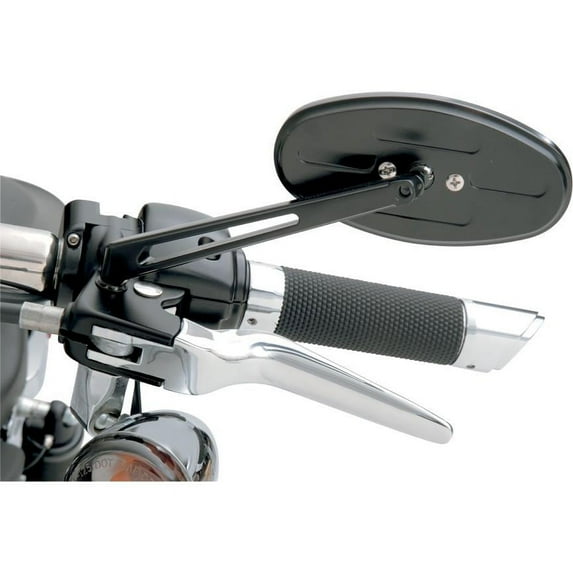 Drag Specialties Mirror Stealth II Black (0640-0286)