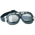 thumbnail image 1 of Drag Specialties Red Baron Motorcycle Goggles Flat Black, 1 of 1