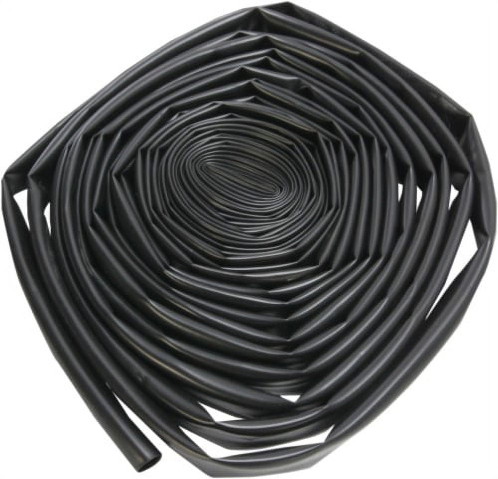 Drag Specialties Shrink Tubing, 0.500in. to 0.250in. x 25ft. - Black