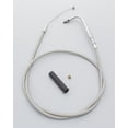 thumbnail image 1 of Drag Specialties  Stainless Steel Throttle Cable 5331104B, 1 of 1