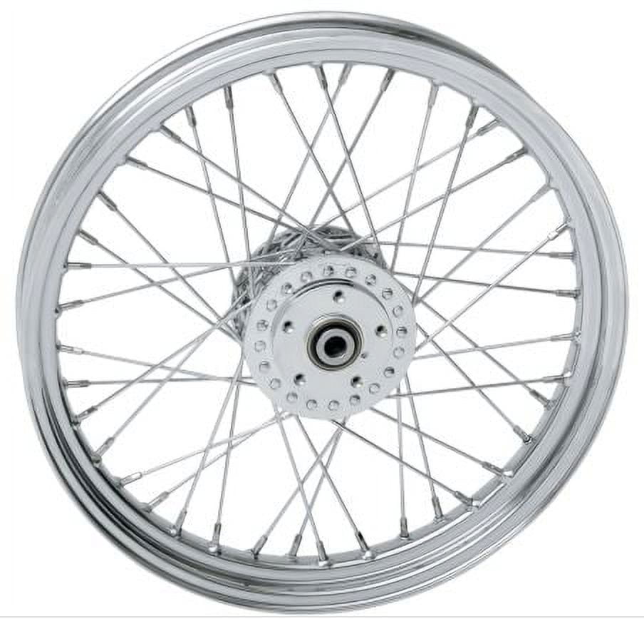 Drag Specialties Stock Replacement 40-Spoked Front Wheel 19x2.5 (0203-0413)