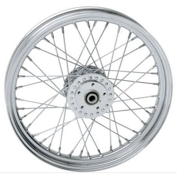 Drag Specialties Stock Replacement 40-Spoked Front Wheel 19x2.5 (0203-0413)