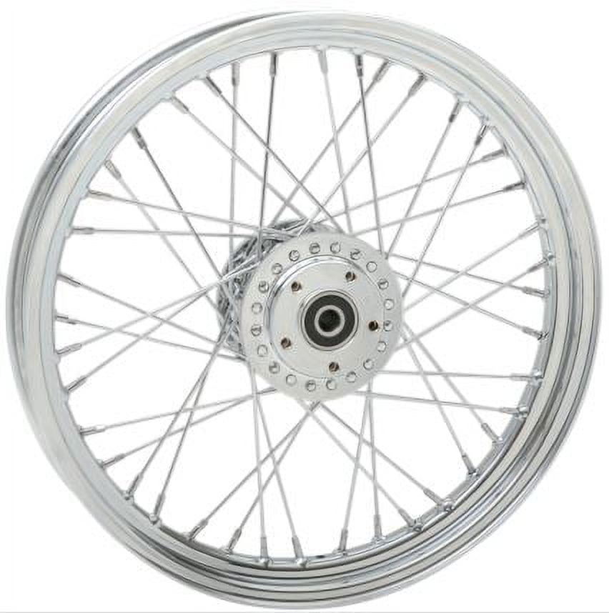 Drag Specialties Stock Replacement 40-Spoked Front Wheel 19x2.5 (0203-0530)