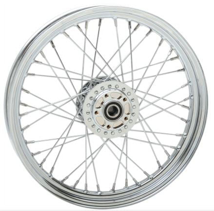 Drag Specialties Stock Replacement 40-Spoked Front Wheel 19x2.5 (0203-0531)