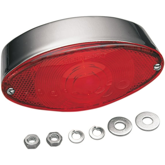 Drag Specialties Taillight w/Red Lens (DS-270001)