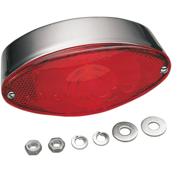Drag Specialties Taillight w/Red Lens (DS-270001)