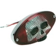 thumbnail image 1 of Drag Specialties Taillight w/Skull Lens (0902-1242), 1 of 1