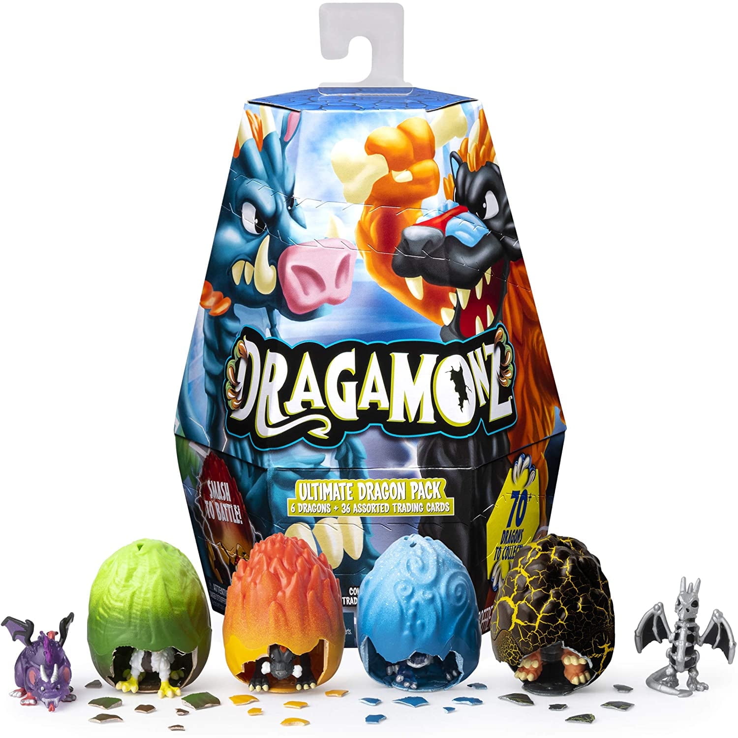 Dragamonz , Ultimate Dragon 6-Pack, Collectible Figure and Trading Card Game, for Kids Aged 5+
