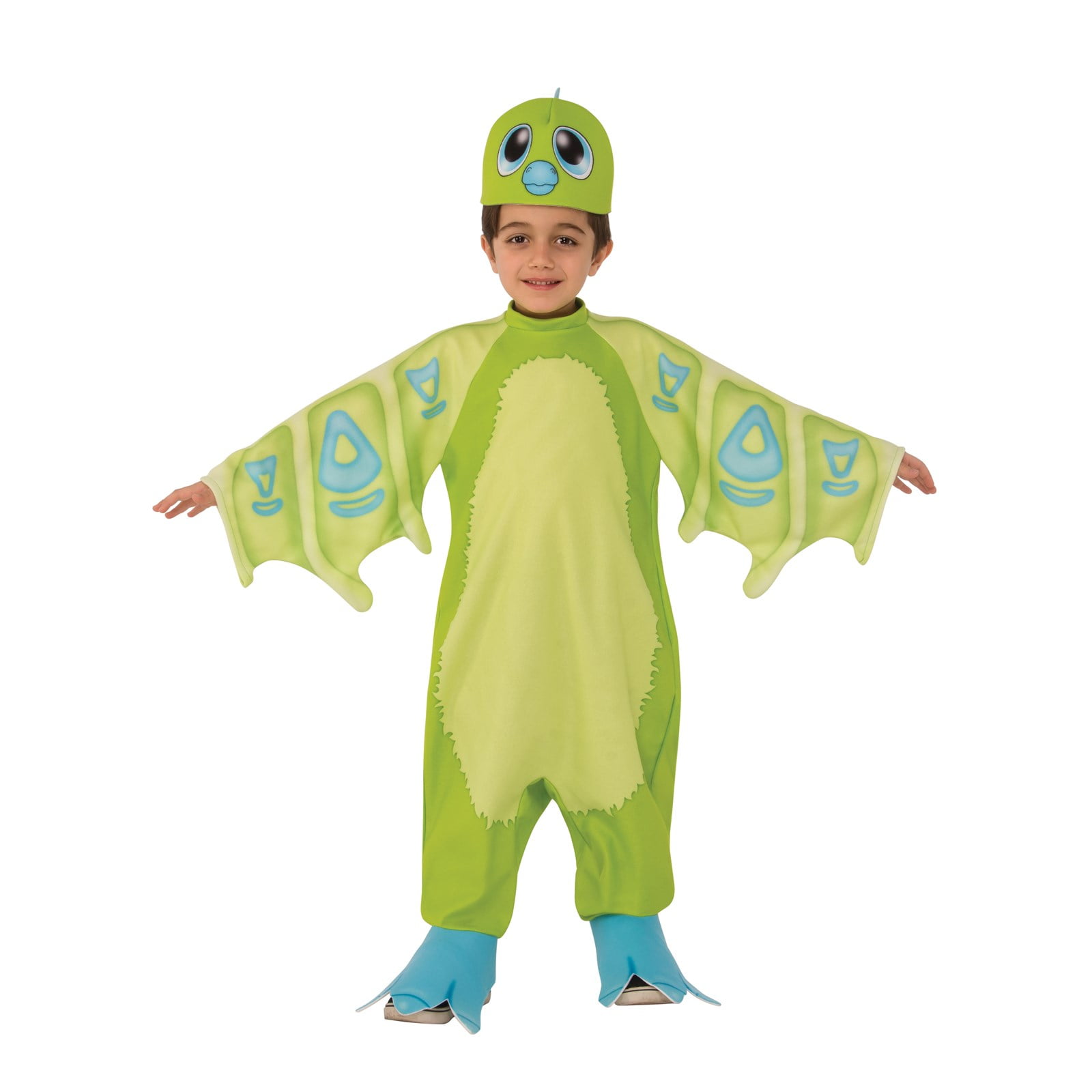 Small Green and Blue Polyester Hatchimal Draggles Costume
