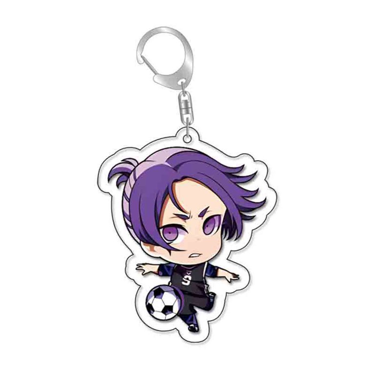 DraggmePartty Anime Blue Lock Keychain Chigiri Hyouma Isagi Yoichi