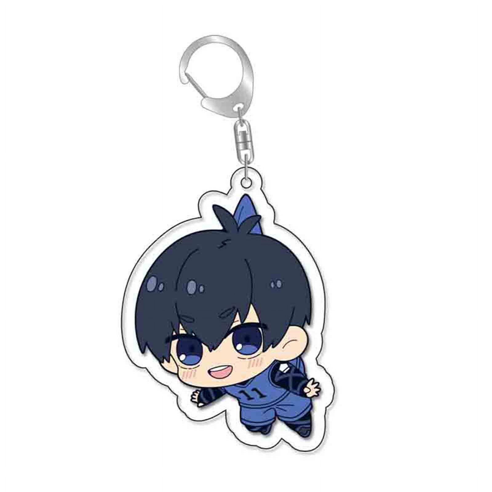 DraggmePartty Anime Blue Lock Keychain Chigiri Hyouma Isagi Yoichi