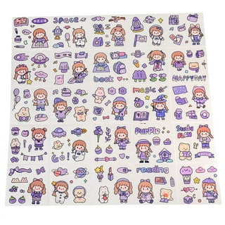 Flamingueo 53 Stickers Aesthetic Planner Stickers Cute Room Decor Sticker  Pack Vintage Stickers Kawaii Laptop Sticker