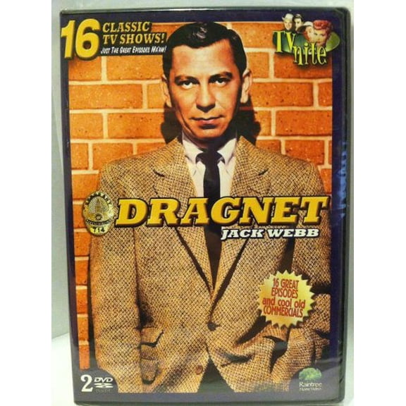 Pre-Owned Dragnet, 2 DVD Set (16 Classics Episodes)