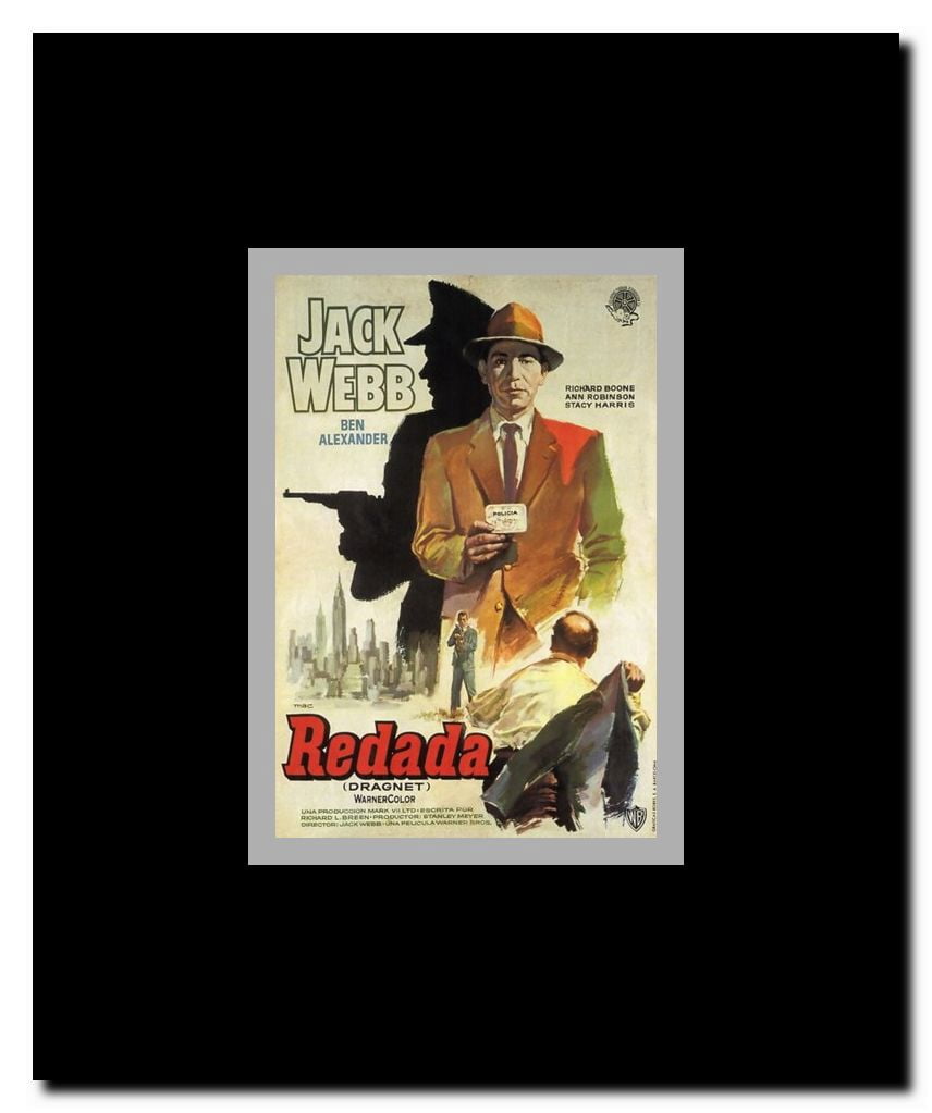 Dragnet Framed Movie Poster