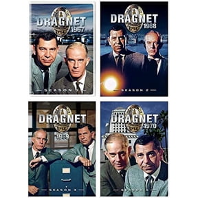 Dragnet : The Complete Series 1960s Series Seasons 1-4 (DVD)