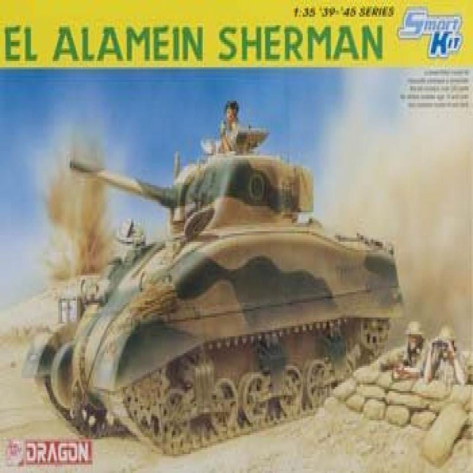 Dragon 1/35 El Alamein Sherman - Walmart.com