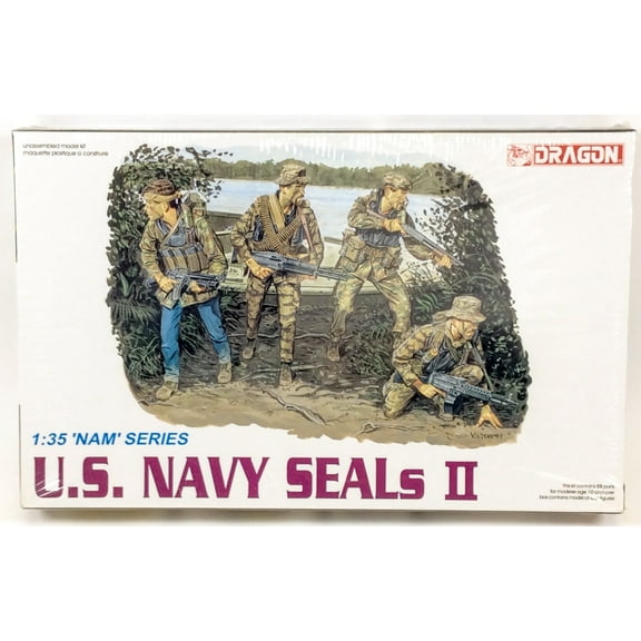Dragon 3316 US Navy SEALs II 1/35 Scale Plastic Model Figures