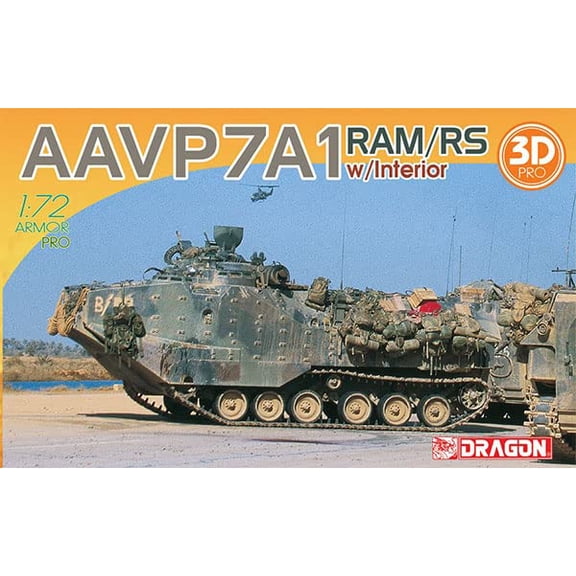Dragon 7619 - 1:72 AAVP7A1 RAM/RS w/Interior - New