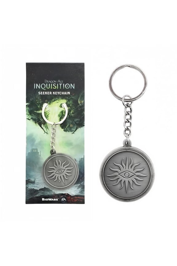 Dragon Age: Inquisition Seeker Logo Metal Keychain