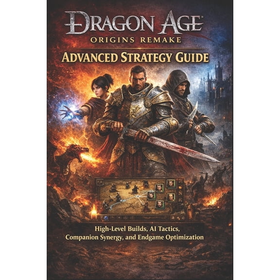 Dragon Age: Origins Remake Advanced Strategy Guide - High-Level Builds, AI Tactics, Companion Synergy, and Endgame Optim, (Paperback)