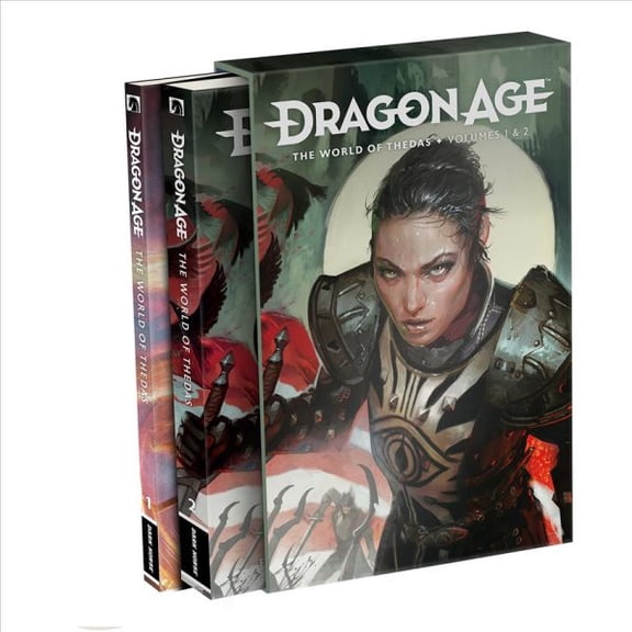 Pre-Owned Dragon Age: The World of Thedas Boxed Set (Paperback)