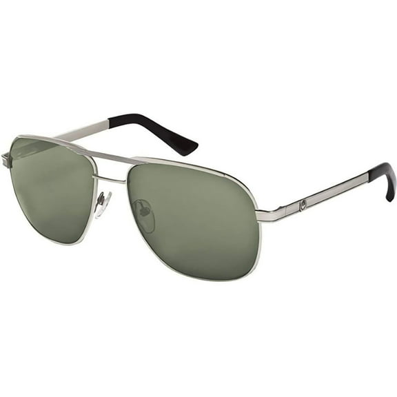 Dragon Alliance Adult Roosevelt Sunglasses,OS,Silver/Grey Lens