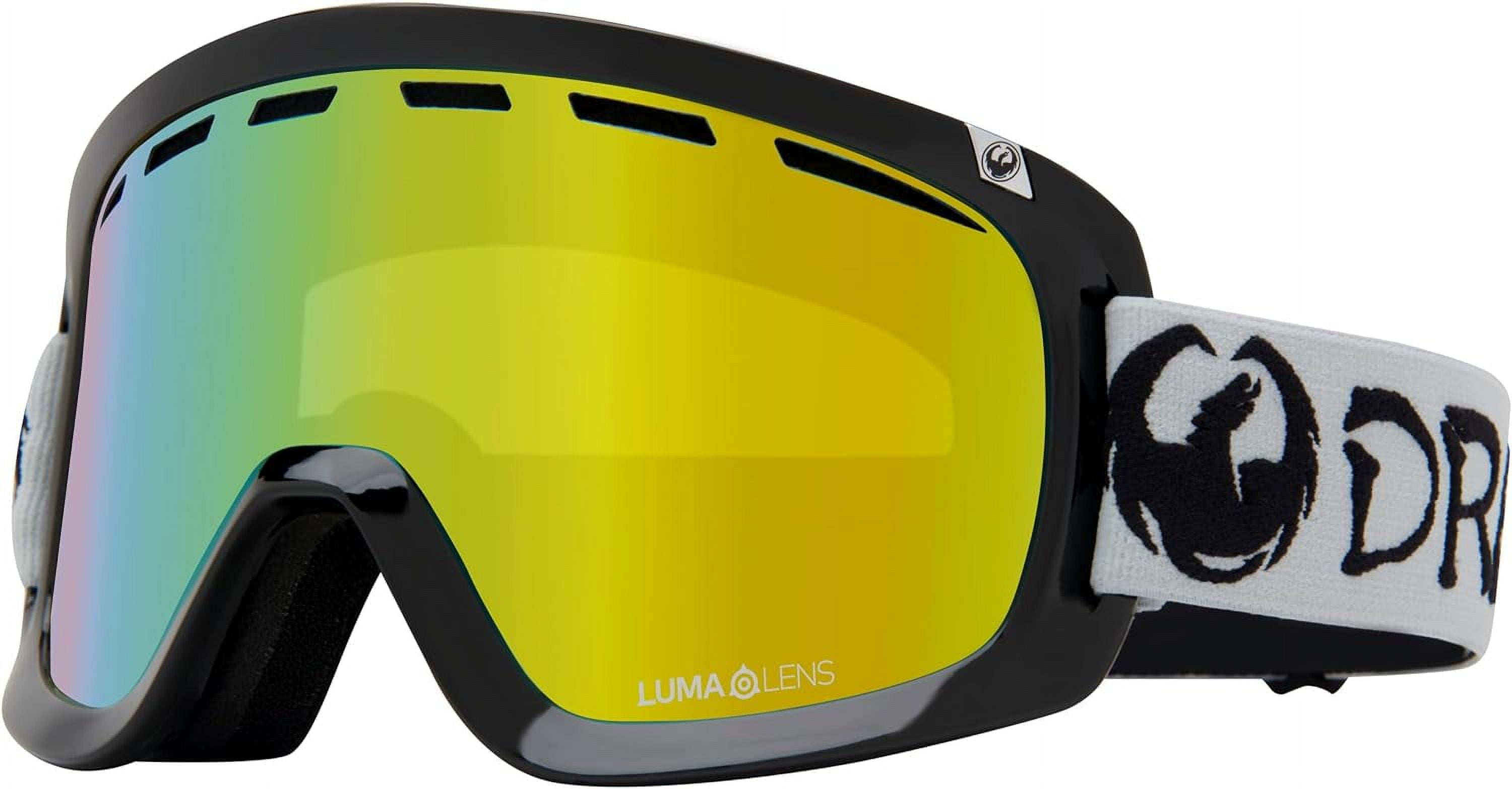 Dragon Alliance D1 OTG Goggles - Classic Grey; LL Gold Ion