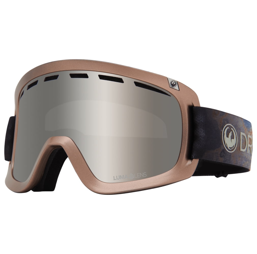 Dragon Alliance D1 Otg Slate Strape Lumalens Silver Ion Lens