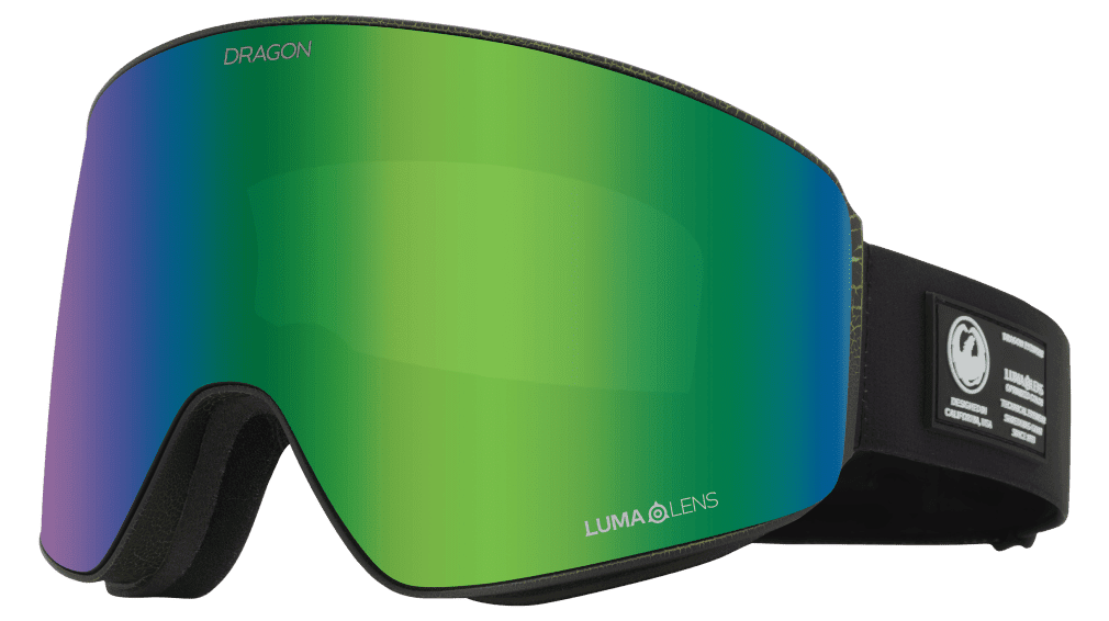 Dragon Alliance PXV Goggles + Bonus Lens - Lichen; Lumalens Green 